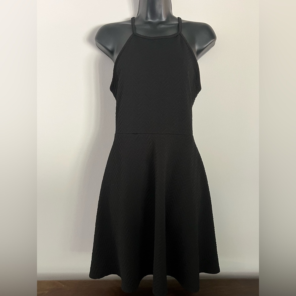 Mossimo Fit & Flare Black dress. Size Medium